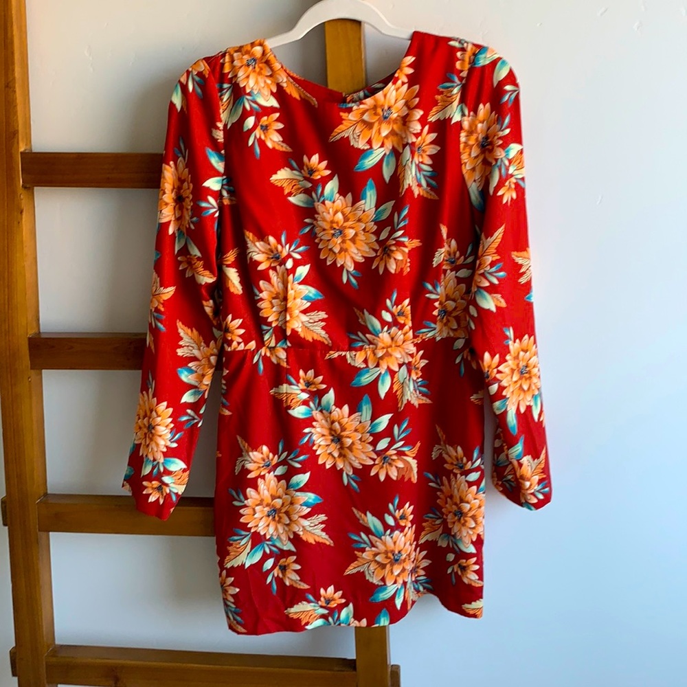Floral long sleeves